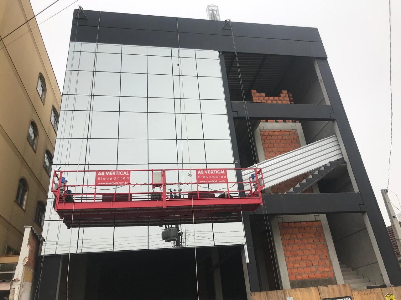 Equipamentos Locar em obra